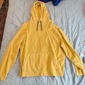Topman Yellow Hoodie